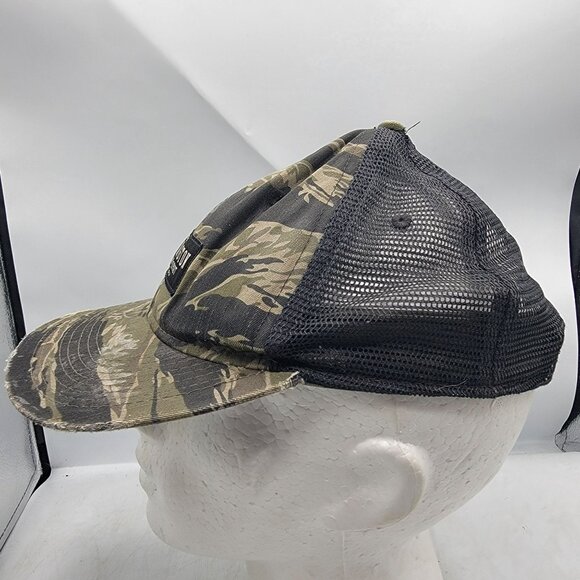 Huntington Surf And Sport Surf Supply Camouflage Camp Hat Cap Mesh Back Casual - Picture 2 of 10